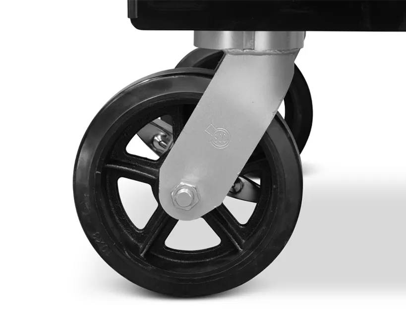 Heavy-duty industrial grade cast-iron-style casters