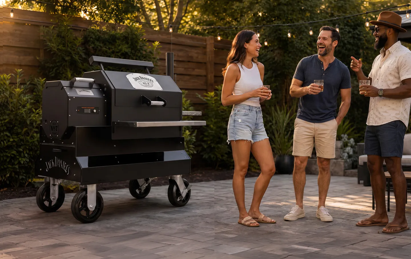 Jack Daniel's Limited Edition YS640S at an outdoor gathering