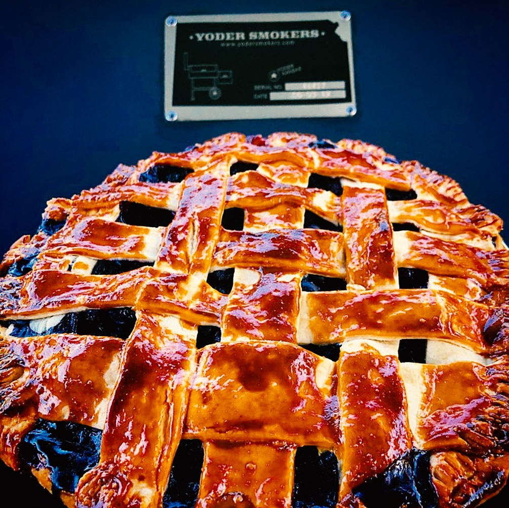 Smoked Blueberry Pie Recipe