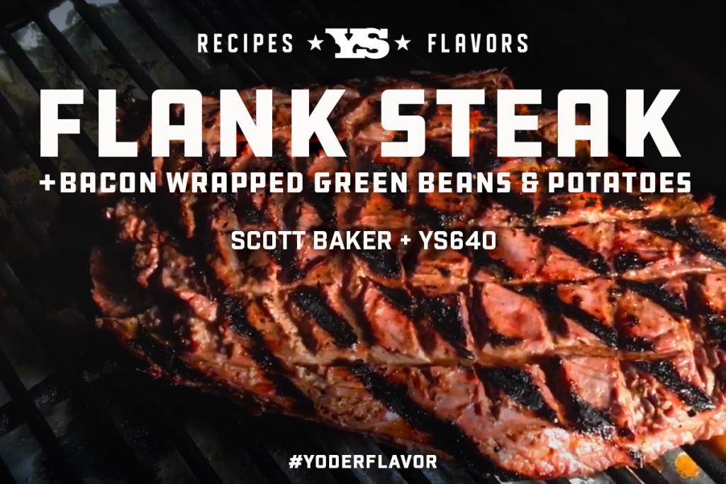 Direct Seared Flank Steak Recipe
