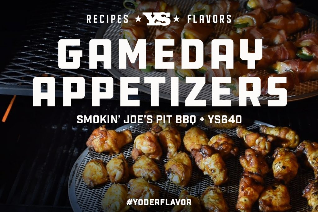 Jalapeño Popper, Smoked Meatball, chicken wing game day recipes