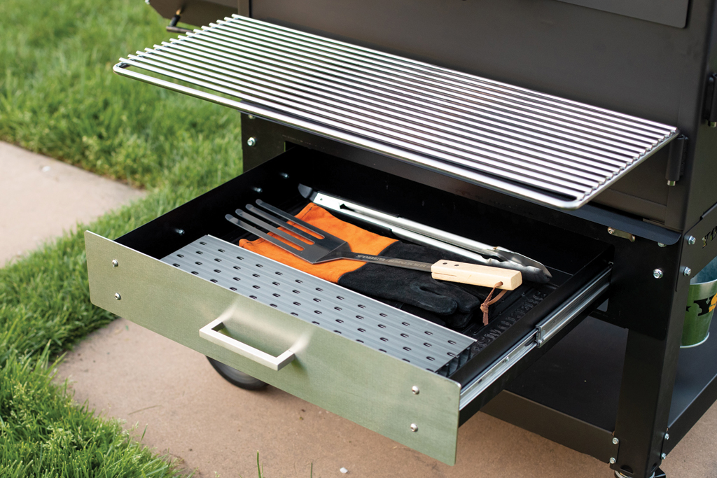 Storage Drawer For The Yoder Smokers YS640 Pellet Grill