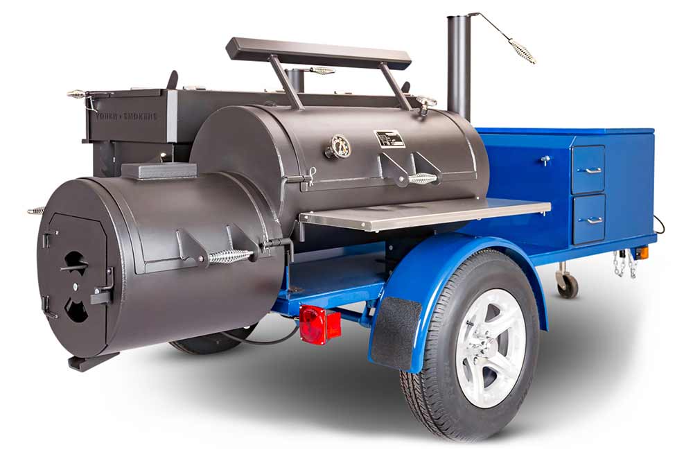 Backyard Smoker  Custom BBQ Smokers and Trailers