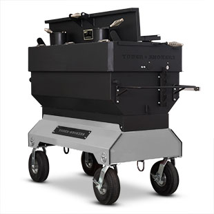 Expand Image 24X48 flat top Competion Charcoal Grill