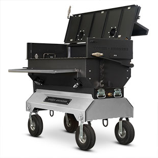 Expand Image 24X48 flat top Competion Charcoal Grill