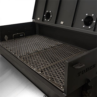 Expand Image 24X48 flat top Competion Charcoal Grill