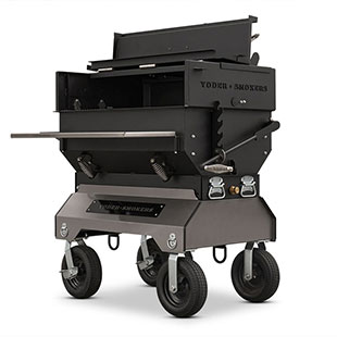 Yoder Smokers 36′′ Adjustable Charcoal Grill on Competition Cart