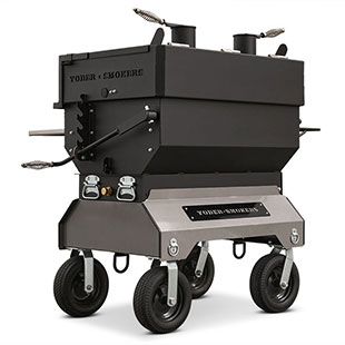 Yoder Smokers 36′′ Adjustable Charcoal Grill on Competition Cart