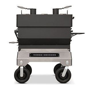 Yoder Smokers 36′′ Adjustable Charcoal Grill on Competition Cart