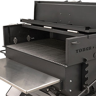 Yoder Smokers 36′′ Adjustable Charcoal Grill on Competition Cart