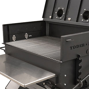 Yoder Smokers 36′′ Adjustable Charcoal Grill on Competition Cart