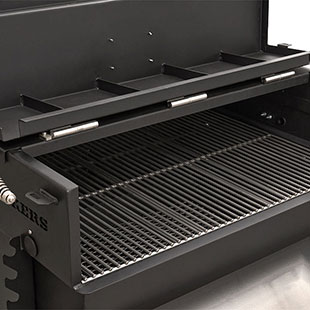 Yoder Smokers 36′′ Adjustable Charcoal Grill on Competition Cart
