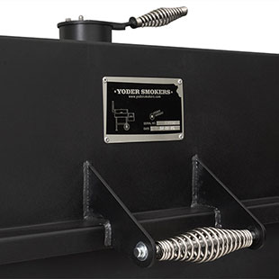 Yoder Smokers 36′′ Adjustable Charcoal Grill on Competition Cart