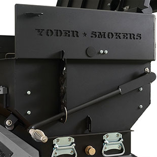 Yoder Smokers 36′′ Adjustable Charcoal Grill on Competition Cart