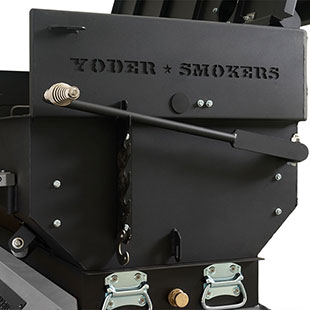 Yoder Smokers 36′′ Adjustable Charcoal Grill on Competition Cart