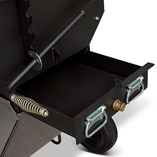 Yoder Smokers 36′′ Adjustable Charcoal Grill on Competition Cart
