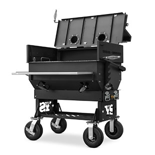Yoder Smokers 36′′ Adjustable Charcoal Grill on Competition Cart
