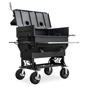 Yoder Smokers 36′′ Adjustable Charcoal Grill on Competition Cart
