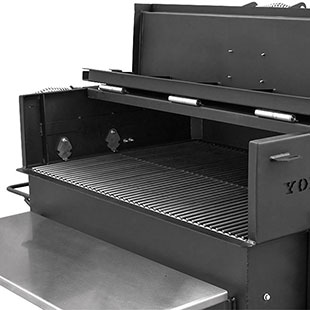 Yoder Smokers 36′′ Adjustable Charcoal Grill on Competition Cart