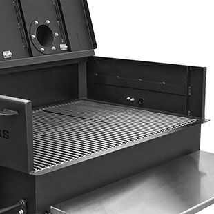 Yoder Smokers 36′′ Adjustable Charcoal Grill on Competition Cart
