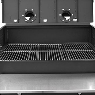 Yoder Smokers 36′′ Adjustable Charcoal Grill on Competition Cart