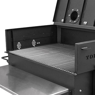 Yoder Smokers 36′′ Adjustable Charcoal Grill on Competition Cart