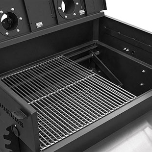 Yoder Smokers 36′′ Adjustable Charcoal Grill on Competition Cart