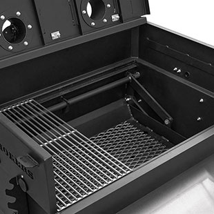 Yoder Smokers 36′′ Adjustable Charcoal Grill on Competition Cart