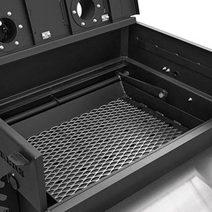 Yoder Smokers 36′′ Adjustable Charcoal Grill on Competition Cart