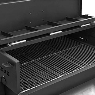 Yoder Smokers 36′′ Adjustable Charcoal Grill on Competition Cart