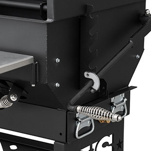 Yoder Smokers 36′′ Adjustable Charcoal Grill on Competition Cart