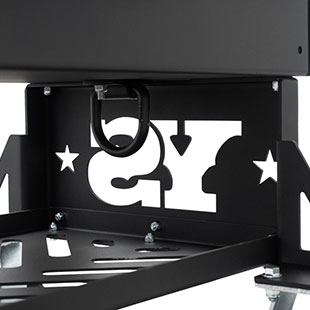 Yoder Smokers 36′′ Adjustable Charcoal Grill on Competition Cart