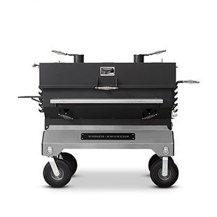 Yoder Smokers 48′′ Adjustable Charcoal Grill on Competition Cart