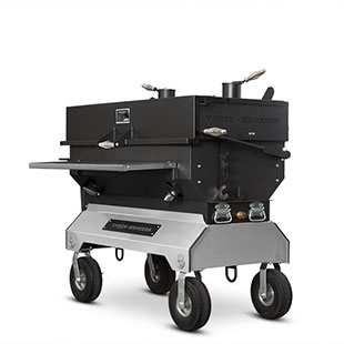 Yoder Smokers 48′′ Adjustable Charcoal Grill on Competition Cart