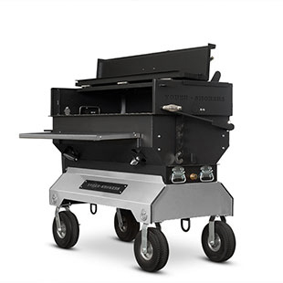 Yoder Smokers 48′′ Adjustable Charcoal Grill on Competition Cart