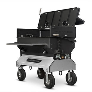 Yoder Smokers 48′′ Adjustable Charcoal Grill on Competition Cart