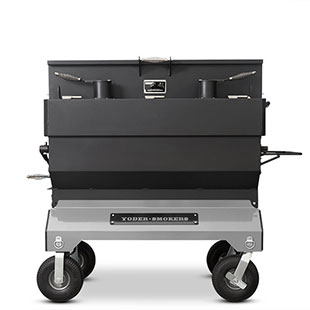 Yoder Smokers 48′′ Adjustable Charcoal Grill on Competition Cart