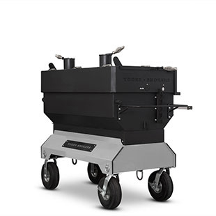 Yoder Smokers 48′′ Adjustable Charcoal Grill on Competition Cart