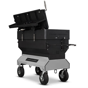 Yoder Smokers 48′′ Adjustable Charcoal Grill on Competition Cart
