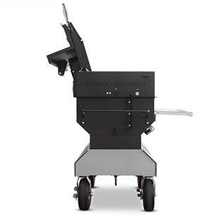 Yoder Smokers 48′′ Adjustable Charcoal Grill on Competition Cart