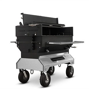 Yoder Smokers 48′′ Adjustable Charcoal Grill on Competition Cart