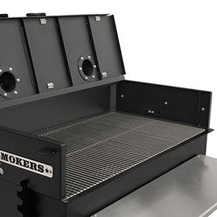Yoder Smokers 48′′ Adjustable Charcoal Grill on Competition Cart