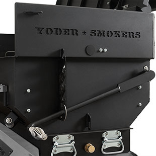 Yoder Smokers 48′′ Adjustable Charcoal Grill on Competition Cart