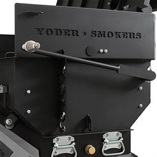 Yoder Smokers 48′′ Adjustable Charcoal Grill on Competition Cart
