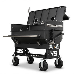 Yoder Smokers 48′′ Adjustable Charcoal Grill on Standard Cart