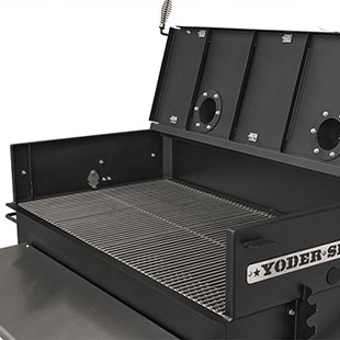 Yoder Smokers 48′′ Adjustable Charcoal Grill on Standard Cart