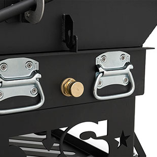 Yoder Smokers 48′′ Adjustable Charcoal Grill on Standard Cart