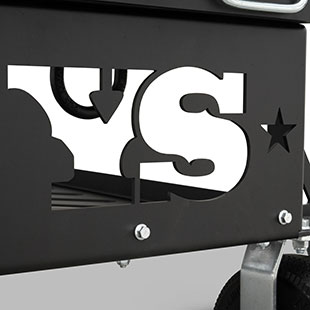 Yoder Smokers 48′′ Adjustable Charcoal Grill on Standard Cart