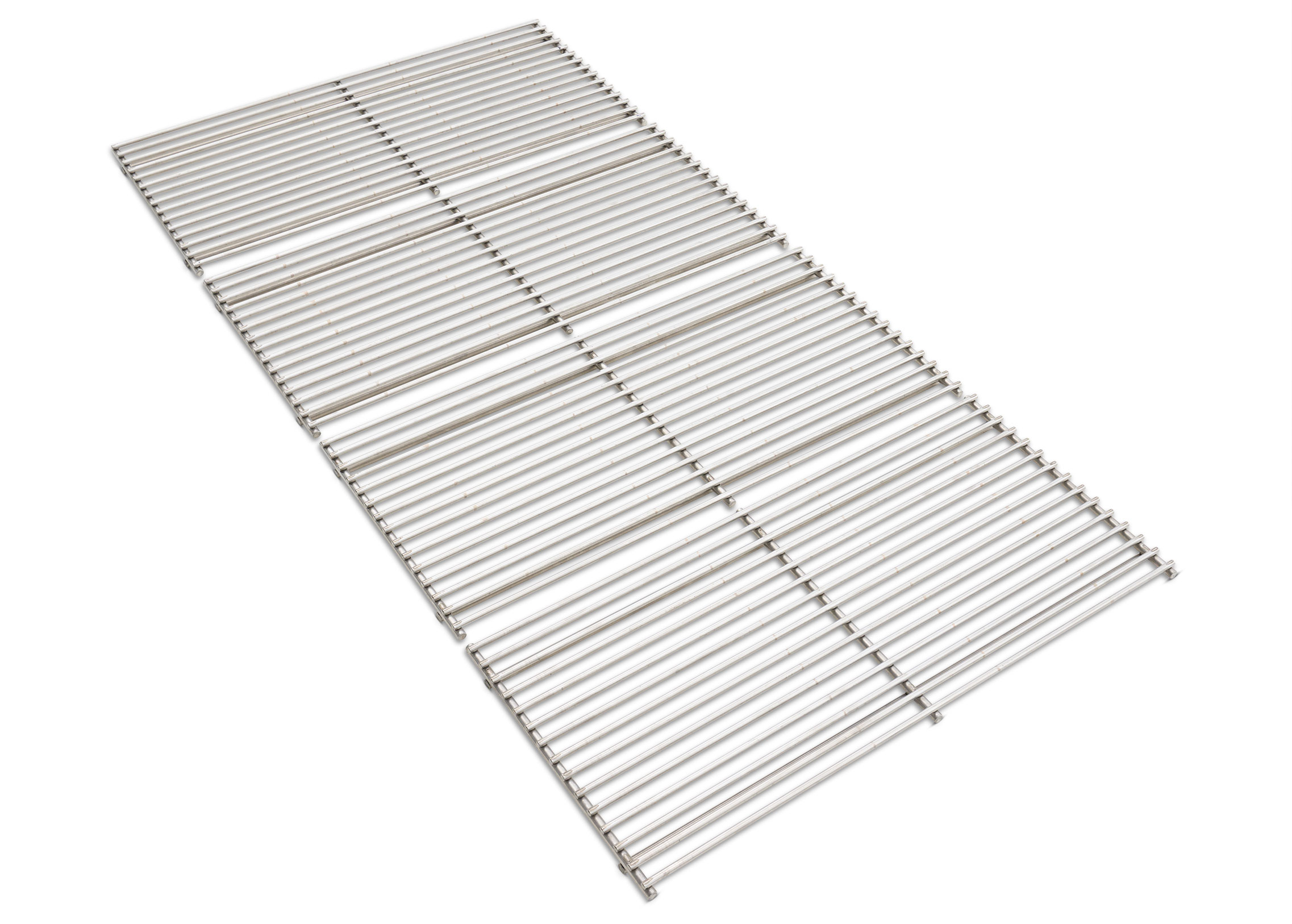 48" Stainless Steel Round Bar Grate Set 