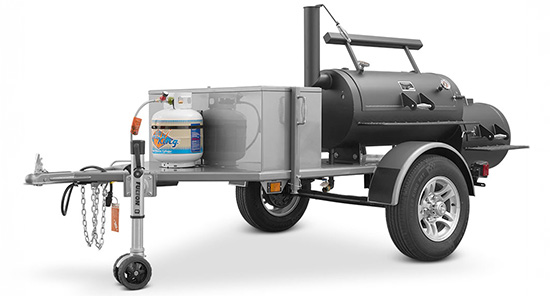 Yoder Smokers Santa Fe Trailer Offset Smoker